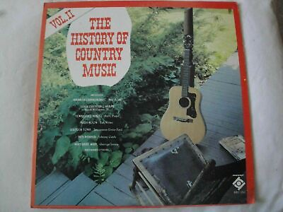 #ad THE HISTORY OF COUNTRY MUSIC VOL. II VINYL LP RADIANT RECORDS CASH FORD PAGE $16.99