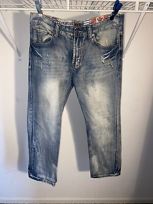 #ad Men’s Jeans Rue 21 32w 30L Relaxed Straight Good Condition $16.00