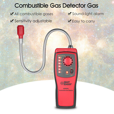 #ad Portable Combustible Gas Propane Leak Detector Leakage Tester with Alarm B4Z4 $23.99