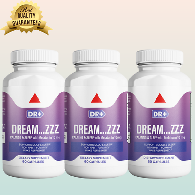 #ad Deeper Sleep with Natural Ingredients Lavender amp; Chamomile Sleep Aid 3 Pack $36.90