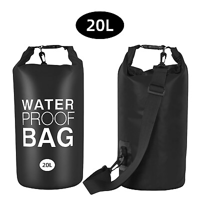 #ad Floating Waterproof Dry Bag Water Sports Rafting Surfing Carry Storage Backpack $20.98
