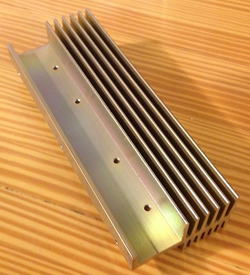 #ad Aluminum Heat Sink for LEDs Power ICs Transistors 6quot;x2quot;x1quot; NOS Heatsink #x27;L#x27; $15.00