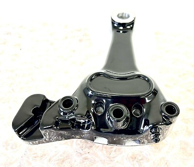 #ad Harley FatBoy Rear Back Brake Caliper 44539 02 Softail FXST Gloss BlacK DELUXE $225.00