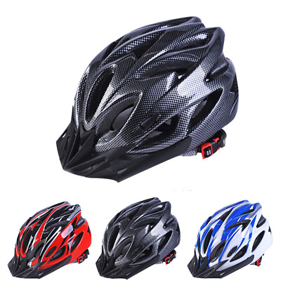#ad #ad Bicycle Helmet Safety Cycling MTB Adult Mountain Road Bike Adjustable Helmet US $13.99