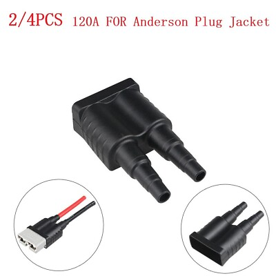 #ad Waterproof 120A for Anderson Plug Connector Dustproof Cable Jacket Black Brand $12.39