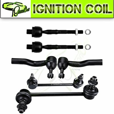 #ad 6pc Brand Inner and Outer Tie Rod Ends Sway Bar for 2006 2009 MERCURY MILAN $56.52