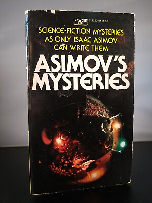 #ad Asimov#x27;s Mysteries by Isaac Asimov 1968 1st Printing Fawcett Crest Paperback $4.86