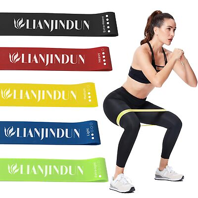 #ad 5 Set of Resistance Bands for Working Out for Women amp; Men Elastic Band for H... $12.00
