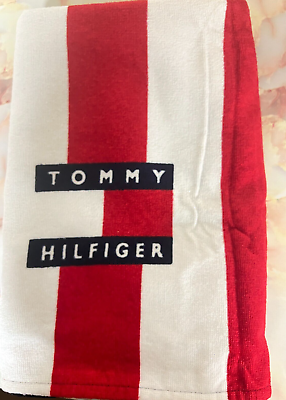 #ad Tommy Hilfiger 29*59 Beach towel 2002 Edition New $200.00