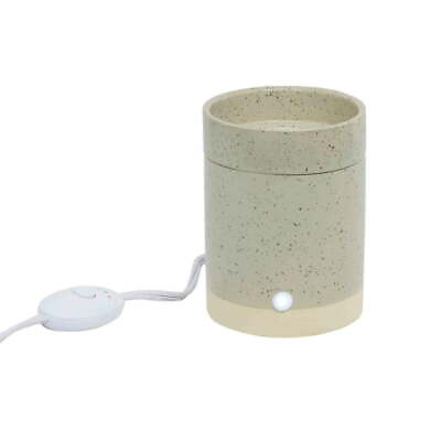 #ad Mainstays Electric Speckled Gray Ceramic Oil Warmer Single Pack $28.33