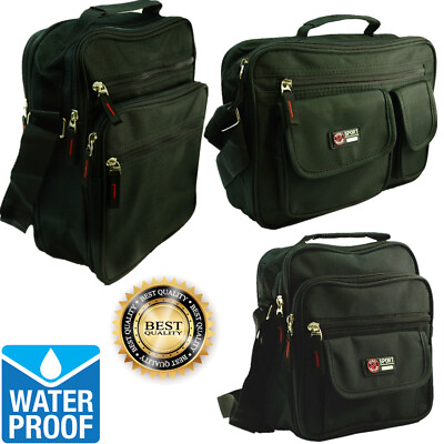 #ad Waterproof Business Crossbody Briefcase Messenger Black Shoulder Satchel Bag $11.99