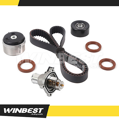 #ad Timing Belt Kit Thermostat Coolant Assembly for 09 15 Chevrolet Cruze Sonic 1.8L $93.44