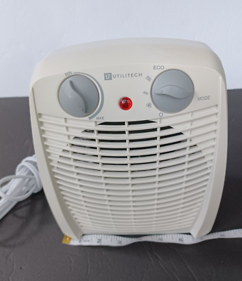 #ad Utilitech Electric Heater Fan 1500 Watt 3757110 Good working condition $36.00