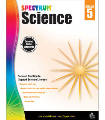 #ad Spectrum Science Grade 5 Paperback By Spectrum GOOD $6.49