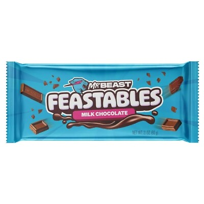 #ad New Mr. Beast Feastables Milk Chocolate Bar $11.99