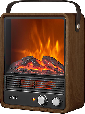 #ad Electric Fireplace Heaters for Indoor Use1500W Space Heater Fireplace with Real $119.36