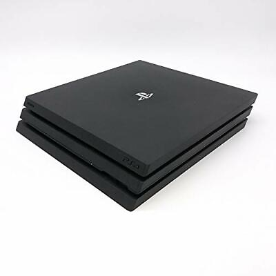 #ad SONY PS4 PlayStation 4 Pro Jet Black 1TB CUH 7200B B01 Japan Excellent $219.04