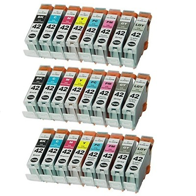 #ad 24 PK Premium Ink Cartridges for Canon CLI 42 Pixma Pro 100 Pro 100 Printer $39.81