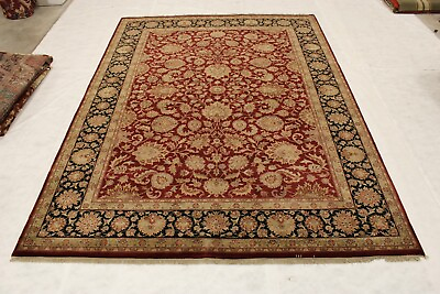 #ad 10#x27;2quot; x 14#x27;1quot; ft. Jaipur Vegetable Dye Wool Hand Knotted Oriental Area Wool Rug $2300.00