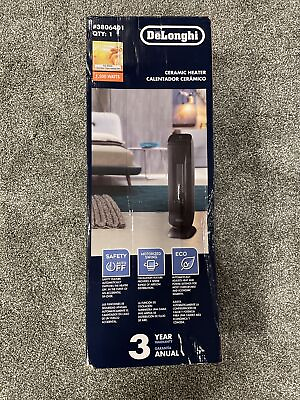 #ad Delonghi 1500W Ceramic Tower Space Heater w Thermostat And Remote $35.00