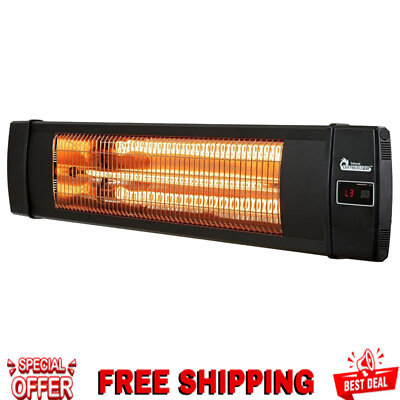 #ad Portable Carbon Infrared Heater Outdoor Backyard Patio Garage Space Heater NEW $145.60