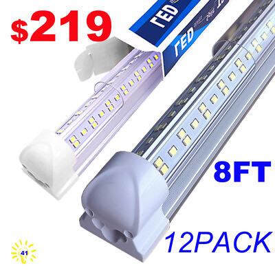 #ad 8 FT LED Tube Light Bulbs 8FT LED Shop Light Fixture 144W LED Tube Light Fixture $219.00