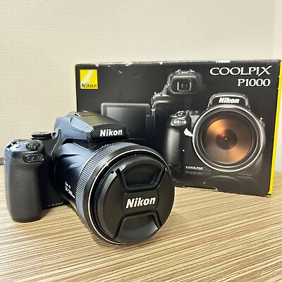 #ad Nikon Coolpix P1000 Digital Camera Telescope Zoom Lens x125 P series excellent $928.00