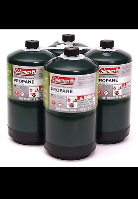 #ad Coleman Propane Fuel 16 oz Propane Camping Cylinde 4 Pack $39.98