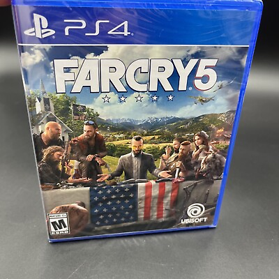 #ad Far Cry 5 Sony PlayStation PS 4 2017 Brand New and Sealed $17.00