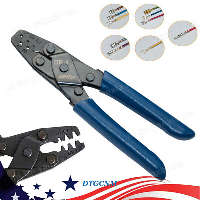 #ad Insulated Cable Connectors Terminal Crimping Tool Wire Crimper Pliers 10 22 AWG $19.50