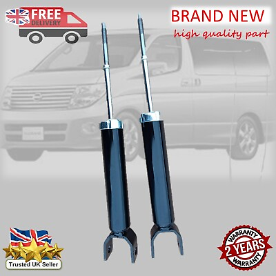 #ad For Nissan Elgrand E51 NEW Rear Shock Absorber Suspension Pair 2002 To 2010 GBP 99.00