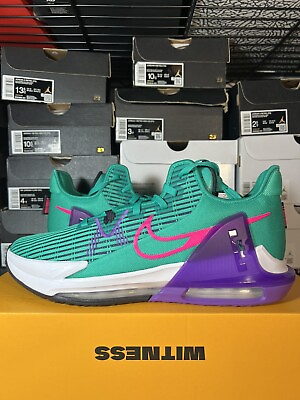 #ad Nike LeBron Witness VI Clear Emerald BRAND NEW Size 14 $53.97