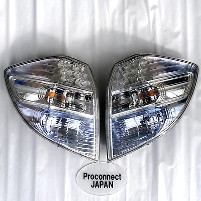 JDM Honda FIT OEM Clear LED Tail Lights Lamps Ramp;L Set GE6 GE7 GE8 GE9 GP1 08 14 $194.98