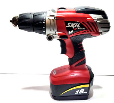 #ad Skil XDrive 18 Volt 3 8 in Cordless Drill 2887 B4 With Battery No Charger Used $20.00