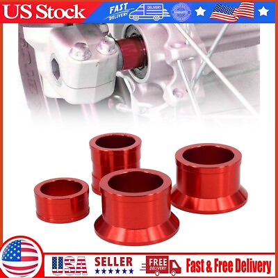 #ad Billet Front Rear Wheel Spacers Set For CR125 CR250 CRF250R CRF450X CRF450R $22.94