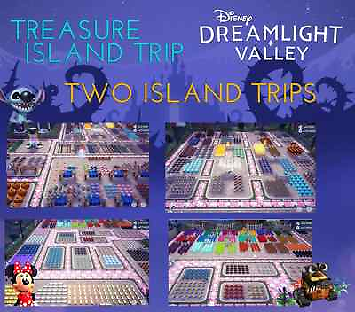 #ad TREASURE ISLAND TRIPS 2 TRIPS Eternity Isle Dreamlight Valley GBP 16.00