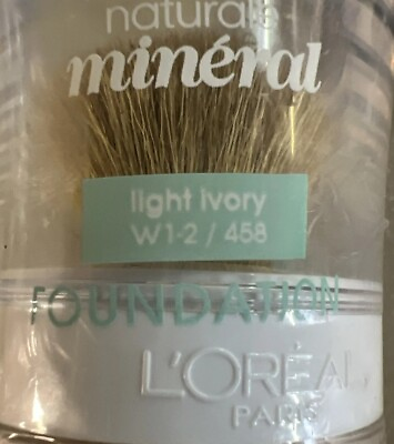 #ad LOreal Paris True Match Mineral Powder Makeup W1 2 458 Light Ivory $19.99