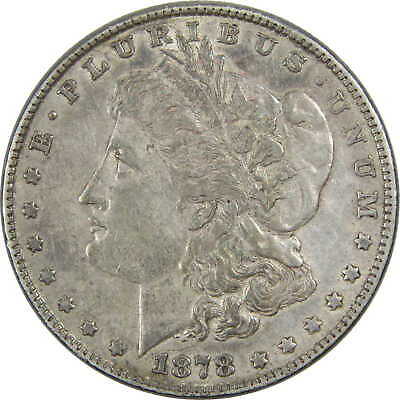 #ad 1878 7TF Rev 78 Morgan Dollar XF EF Extremely Fine Silver SKU:I13364 $59.99