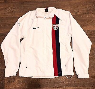 #ad US Soccer 2006 Nike Track Jacket USMNT World Cup Mens Size Medium $89.95