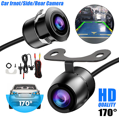 #ad 170° CMOS Car Front Side Rear View Reverse Backup Night Vision Parking Camera HD $14.98