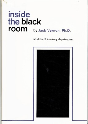 #ad INSIDE THE BLACK ROOM Studies of Sensory Deprivation Vernon Jack A 1963 $88.99