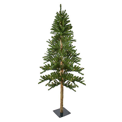 #ad Northlight Pre Lit Alpine Artificial Christmas Tree 6 foot Clear Lights $174.49
