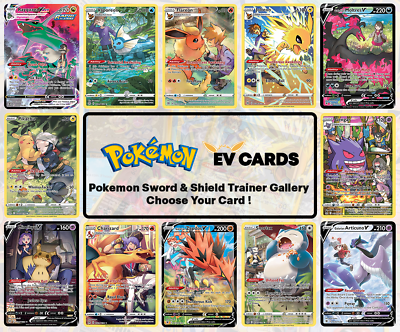 #ad Pokemon Sword amp; Shield Trainer Gallery: Choose Your Card All Available NM $74.95