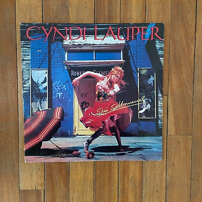 #ad Cyndi Lauper She#x27;s So Unusual Vinyl LP 1983 FR 38930 Girls Just Want To Have Fun $29.89