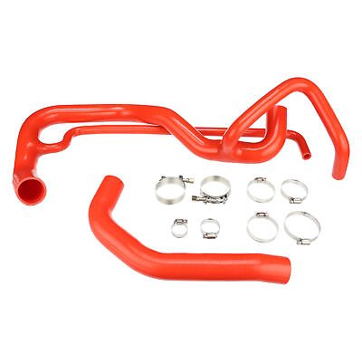 #ad Heavy Duty Silicone Radiator Coolant Hose Kit For 01 05 Chevy GMC Duramax 6.6L $214.99