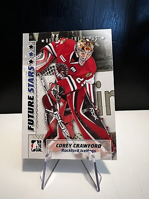 #ad 2007 08 ITG Between the Pipes #8 Corey Crawford goalie $1.65