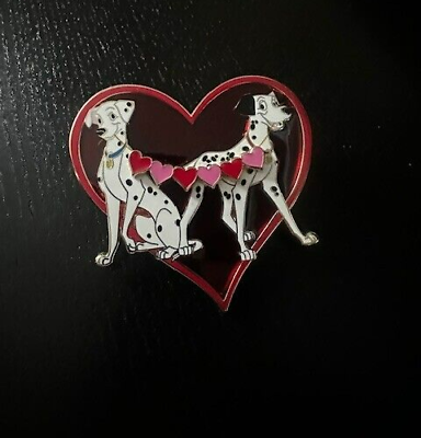 #ad Disney 101 Dalmatians Pongo Perdita Love is in The Air Heart Pin DSF DSSH LE400 $36.78