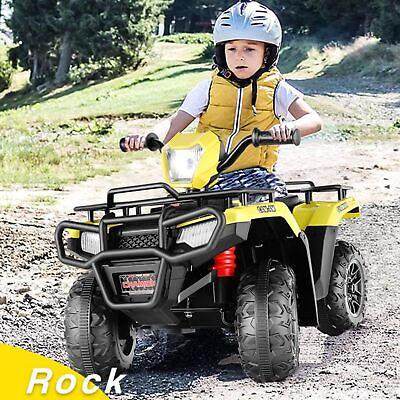 #ad Kids ATV Ride on Car 12V Battery Powered Electric Vehicle Toy with MusicAUXamp;USB $119.99