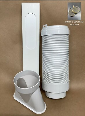 #ad DeLonghi PORTABLE AIR CONDITIONER AC WINDOW INSTALL KIT For Units with 5.9” Hose $69.00