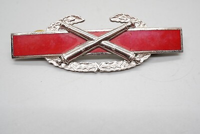 #ad Post WWII Korean War Theater Made Army CAB Combat Artillery Badge VERY RARE $19.99